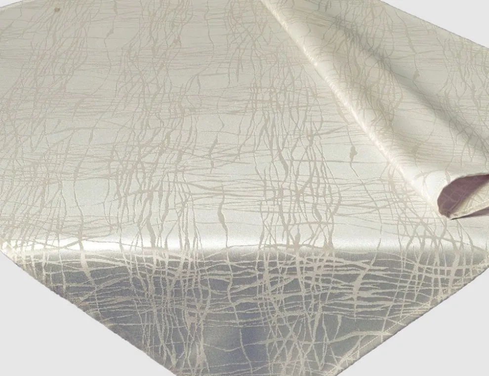Tischdecke Strichmuster