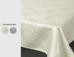 Tischdecke Strichmuster