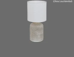 Tischleuchte Bellariva Grau