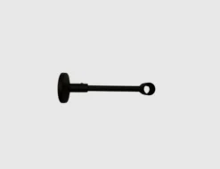 Träger 16mm Schwarz geschlossen