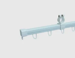 U Schiene Weiß 120 cm