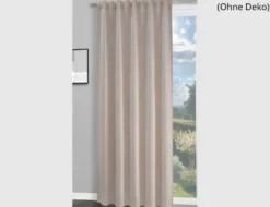 Verdeckte Schlaufe Barcelona Natur 245x135cm