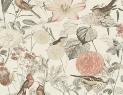 Vliestapete Blumen