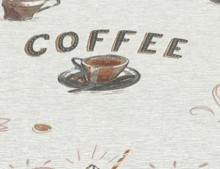 Vliestapete Kaffee Beige