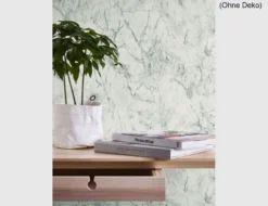 Vliestapete Marmor grau
