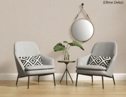 Vliestapete Uni Feinstruktur Beige