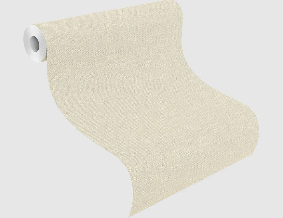 Vliestapete Uni Struktur Beige