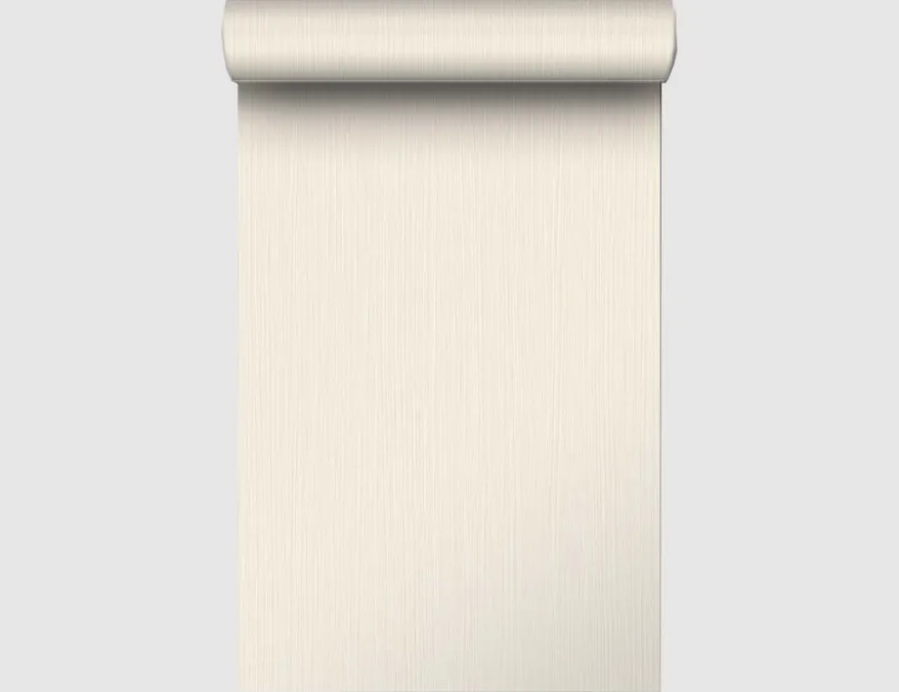 Vliestapete Uni Struktur Creme