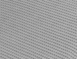 Waffelstoff Uni Grau