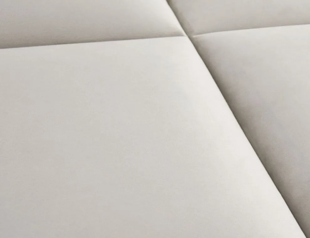 Wandkissen Samt Cappuccino 60x30 cm