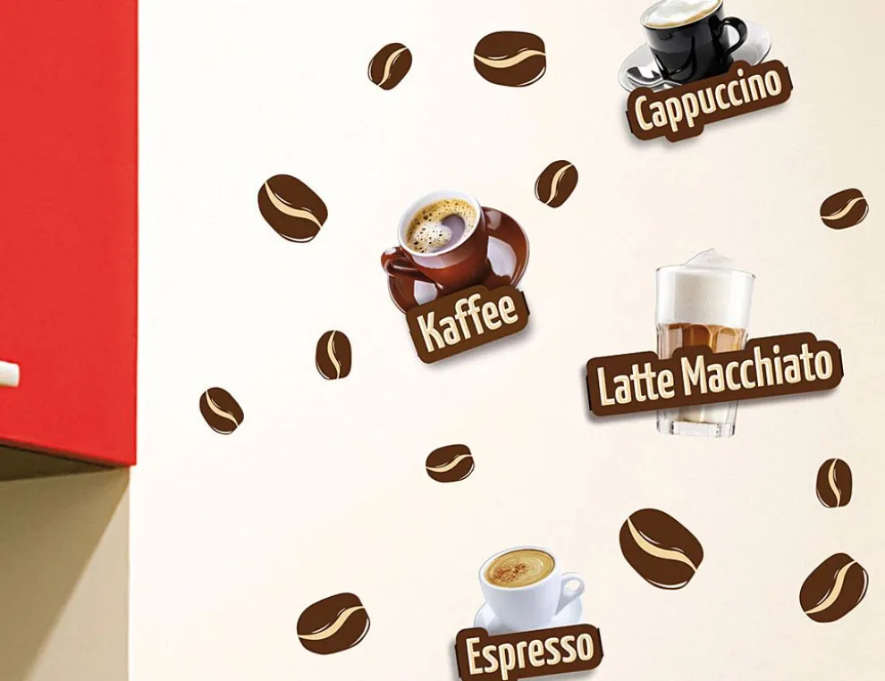 Wandtattoo Coffeetime 3D