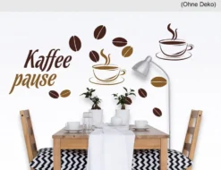 Wandtattoo Kaffee-Pause