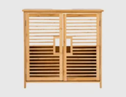Waschbeckenunterschrank Bambus