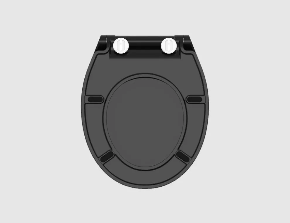 WC-Sitz Slim Black